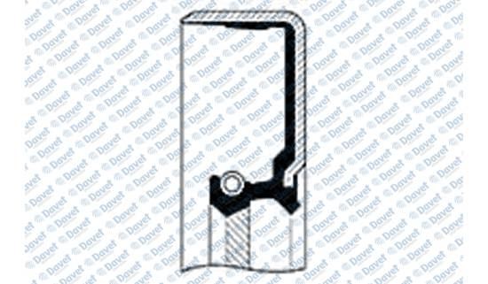 SKT 047817-V Krank Kecesi Arka Opel Astra 1.7 Td Corsa 1.5-1.7 Vectra 1.7 Td (87x100x8.5)